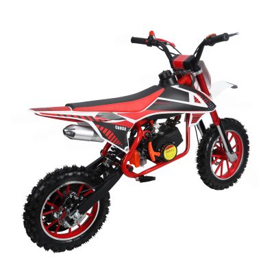 Kids Off-Road Dirt Bike,49CC 2-Stroke Gas Power Motocross with Disc Brakes,Each Off Road Mini Motorcycle,Easy Pull Start,25 MPH Max Speed,180 LBS Capacity