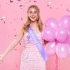 Abeillo Birthday Decorations Set, Happy Birthday Crown Princess Tiara, Sash and Badge Ribbon, Party Headband Hair Accessories(Purple) view 2