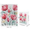 500 PCS Jigsaw Puzzle for Adults Personalized Picture Puzzles for Game Nights Gifts Animal Puzzles Customized Flower Wooden Puzzle for Family, Birthday, Wedding, view 2