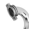 Engine Exhaust Pipe Aluminum Alloy Sturdy Anti Deformation Remote Vehicle Accessories for 1/8 Oil Truck view 3