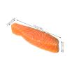 UPKOCH Fake Realistic Salmon Slice: Simulation Sashimi Food Model Photography Prop for Japanese Restaurant Culinary Scene Display view 2
