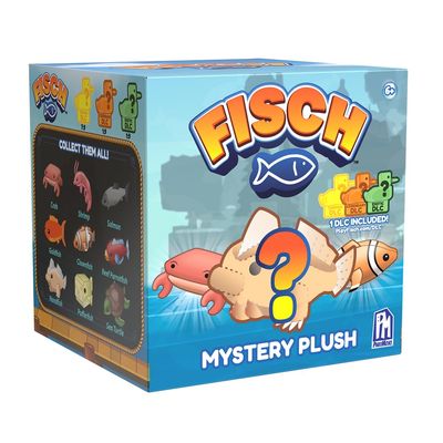 Fish Collectible Plush Assortment 10 cm