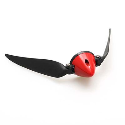 1PCS 10x6 1060 Folding Propeller 742-7 742-3 759-3 ASW28 RC Aircraft Glider Paddle Props w D43x3.17/4mm Plastic Spinner Volantex(Hole Dia 4mm)