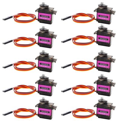 2/4/5/10/20 Pcs Compatible with MG90S All Metal Gear 9g Servo SG90 Upgraded Version for Rc Helicopter Plane Boat Car Compatible with MG90 9G Trex 450 RC Robot(All Metal 20pcs)