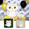 SM SunniMix Owl with Rod Blindfold Confetti, Snowy Owl Set for Wizard Carnival Game Decor view 4