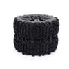 2Pcs 1/8 120mm RC Car Off-Road car Buggy Wheel Rim & Tires Tyre Compatible with Redcat Team Losi VRX HPI Kyosho HSP Carson Hobao view 4