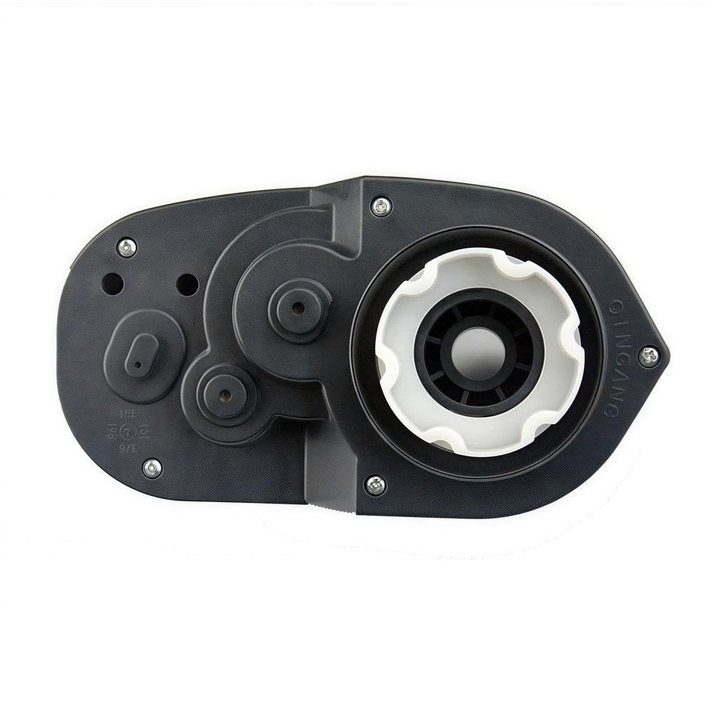 24V555-22000 Motor Gearbox for Kids Ride-On Cars 22000RPM Torque Replacement Electric Motor with 16mm Mounting Hole for 24V Children's Electric Vehicles