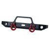 RC Accessories For Deadbolt For Axial For SCX24 AXI31616 90081 1/24 Metal Crawler Car Front Bumper With Rescue Hook Tow Hook Upgrade Parts view 1