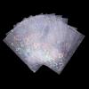 100pcs Photocard Sleeves, 3.58x2.56 in Love Heart-Shape Laser Flashing Card Sleeves Holographic Foil Protective Cover for Card Enthusiasts view 1