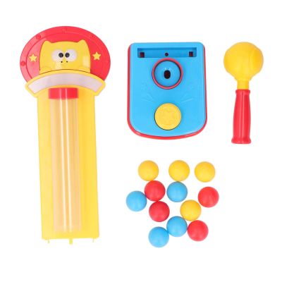 Pilipane Pounding Ball Toy Colorful Educational Hammer Ball Toy Improve Hand Eye Coordination for Kids Toddlers Plastic Safe Water Based Paint 12 Balls