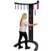 W-JIAJIEBTH Catch Stick Arcade Game Machine - Coin Operated Party Rental for Events, Carnivals, Bars, Hand Eye Coordination Training Catching Stick Game (Black) view 1
