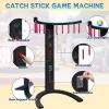 W-JIAJIEBTH Catch Stick Arcade Game Machine - Coin Operated Party Rental for Events, Carnivals, Bars, Hand Eye Coordination Training Catching Stick Game (Black) view 3