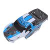 Replacement RC Car Shell Cover Durable Lightweight Sporty Design Easy Install Spare Body Shell for Remote Control Car Enthusiasts PVC Material (Blue) view 2