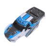Replacement RC Car Shell Cover Durable Lightweight Sporty Design Easy Install Spare Body Shell for Remote Control Car Enthusiasts PVC Material (Blue) view 4