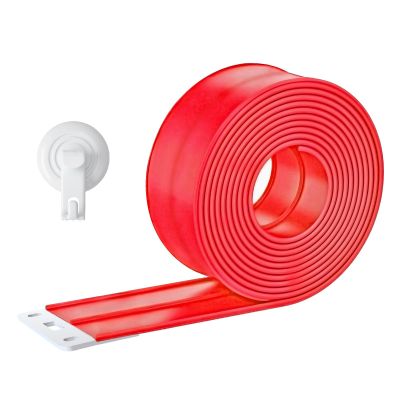 K TOMOTO Flex Race Track 15 Ft Starter Set with Suction Cup, Red
