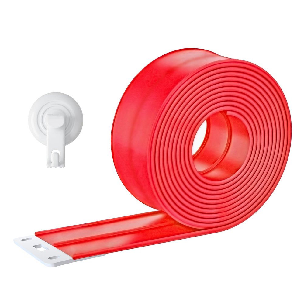 K TOMOTO Flex Race Track 15 Ft Starter Set with Suction Cup, Red