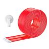 K TOMOTO Flex Race Track 15 Ft Starter Set with Suction Cup, Red view 1