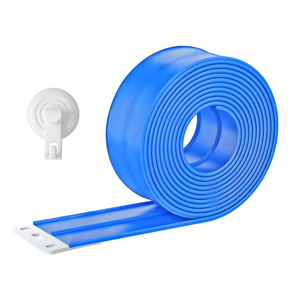 K TOMOTO Flex Race Track 15 Ft Starter Set with Suction Cup, Blue