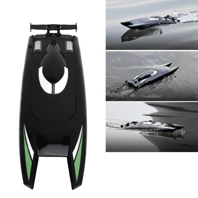 ASHATA RC Boat, Dual Motor 2.4GHz 4CH High Speed Remote Control Boat with 30km / h Design, for Pools and Lakes