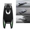ASHATA RC Boat, Dual Motor 2.4GHz 4CH High Speed Remote Control Boat with 30km / h Design, for Pools and Lakes view 1