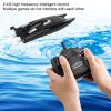 ASHATA RC Boat, Dual Motor 2.4GHz 4CH High Speed Remote Control Boat with 30km / h Design, for Pools and Lakes view 3