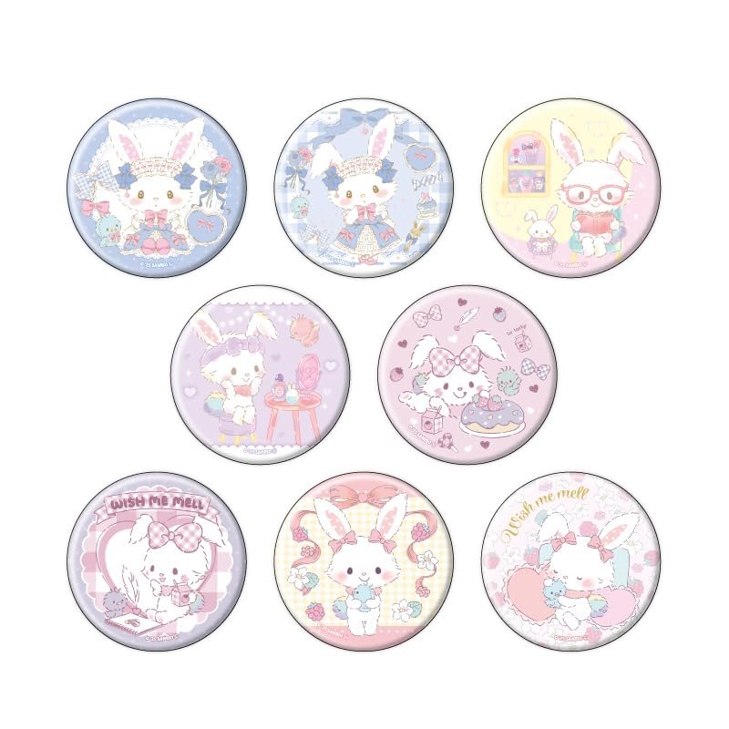 Wish Me 01 (Official Illustration) Can Badges 8 Pieces Box