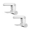 2 Pack Toilet Locks Baby ProofSecure Toilet Seat Lock for Toddlers with Double Button Unlock, Easy to Install with Adhesive Pad,Bathroom Baby Proofing Kit view 1