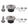 Compatible with ARRMA for Kraton for Senton for Rock 1/10 Rc Car Upgrade Parts 2 Set X Metal Diff Case Diff Gear 37T Input Gear 13T RC Parts view 1
