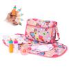 BABESIDE 8 Pcs Baby Diaper Bag Set with Magic Bottles, Baby Doll Accessories Includes Changing Mat, Diaper,Pacifier,Tissue Bag and Bottle with Disappearing Milk for 12-16 inches Dolls view 1