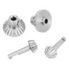 Compatible with WPL B24 B36 C14 C24 for MN99S RC Car Upgrade Parts 1 Set Front and Rear Drive Shaft Bridge Gear Steel Gear Set RC Assortment view 2
