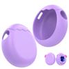 Liquid Silicone Soft Cover+Button Cap for Tamagotchi Paradise Games Console Non-Slip Fall Resistant Protective Cover (Purple) view 2