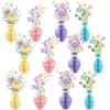 12PCS Wildflower Honeycomb Centerpiece Table Decorations Flower Centerpieces for Tables Wildflower Party Decorations for Birthday Baby Shower Wedding Spring Mothers Day Graduation Garden Party view 1