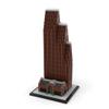 1/800 Houston Landmark Architecture Building Blocks Set, Famous Houston Skyscraper Street Scene DIY Assembly Model Kit, Ideal for Blocks Lovers & Architectural Designer, MOC (1295PCS) view 4