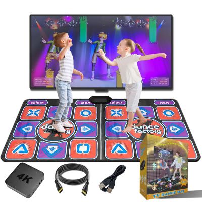 TV Dance Mat Games for Kids |Dance Step Pad for Girls with Interactive Dancing Games|Girl Birthday Gifts, Christmas Xmas Gift for Kids |Toy Gifts for Girl 4-8 | HDMI Plug & Play