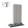 1/800 Newyork Landmark Architecture Building Blocks Set, Famous Manhattan Skyscraper Street Scene DIY Assembly Model Kit, Ideal for Blocks Lovers & Architectural Designer, MOC (1017PCS) view 1