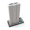 1/800 Newyork Landmark Architecture Building Blocks Set, Famous Manhattan Skyscraper Street Scene DIY Assembly Model Kit, Ideal for Blocks Lovers & Architectural Designer, MOC (1017PCS) view 4