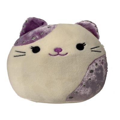 5-Inch Rune White Velvet Cat