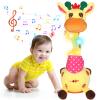 Keculf Dancing Giraffe Toy with Led Lights, Talking Singing Giraffe Baby Toy Repeate What You Say (Audio Recording & Retelling) Interactive Stuffed Animal Easter Basket, Tummy Time Toys view 1