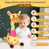 Keculf Dancing Giraffe Toy with Led Lights, Talking Singing Giraffe Baby Toy Repeate What You Say (Audio Recording & Retelling) Interactive Stuffed Animal Easter Basket, Tummy Time Toys view 2