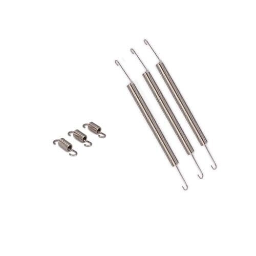 6PCS Exhaust Pipe Tubing Muffler Joiner Spring 98mm for HSP 1/8 Or 16mm for 1/5 1/8 1/10 RC Nitro Engine Car(Mix Choose 2)