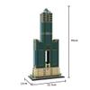 1/800 Kaohsiung Landmark Architecture Building Blocks Set, Famous Kaohsiung Skyscraper Street Scene DIY Assembly Model Kit, Ideal for Blocks Lovers & Architectural Designer, MOC (2752PCS) view 2