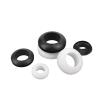 Grommet 3~80mm Black/White Rubber Double Sided Protective Coil Seal Gasket Out Hole Wire O-ring for Protects Wire Cable Hole(White,80mm-3pcs) view 3