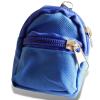 1Pc Blue Mini Doll Backpack School Bag Model Dollhouse School Accessory for 1/6 Scale Dollhouse Dcor,Simulation Mini Bag Model,Accessories view 1