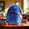 1Pc Blue Mini Doll Backpack School Bag Model Dollhouse School Accessory for 1/6 Scale Dollhouse Dcor,Simulation Mini Bag Model,Accessories view 3