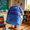 1Pc Blue Mini Doll Backpack School Bag Model Dollhouse School Accessory for 1/6 Scale Dollhouse Dcor,Simulation Mini Bag Model,Accessories view 4
