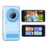AI Digital Camera, AI Kids Camera Recognizes Everything, 4 inch LCD Touch Screen, AI Digital Camera with Beauty Camera,Portable Toy Christmas Birthday Gifts for Children (Blue) view 1