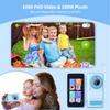 AI Digital Camera, AI Kids Camera Recognizes Everything, 4 inch LCD Touch Screen, AI Digital Camera with Beauty Camera,Portable Toy Christmas Birthday Gifts for Children (Blue) view 4