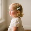 12 Pcs Floral and Solid Baby Hair Clips - 6 Styles Snap Barrettes (2 Each) for Girls & Toddlers, Non-Slip Toddler Hair Clips for Easy Outfit Matching view 3