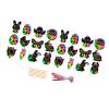 24x Easter Scratch Paper Set Hanging Decoration Early Education Scratch Art view 1