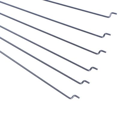 10Pcs Z-Type Steering Gear Lever Diameter 1.2mm Length 20cm Stainless Steel Pull Rod Servo Lever for RC Airplane Part